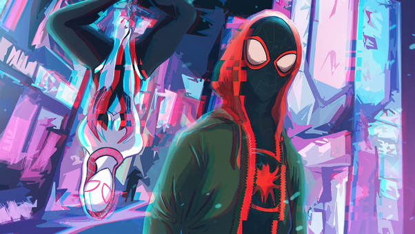 Spiderman Into The Spiderverse4k Wallpaper
