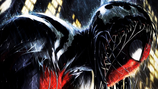 Spiderman Into Venom Wallpaper