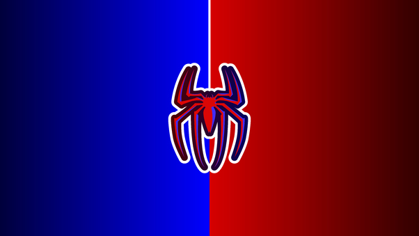 Spiderman Logo 12k Wallpaper