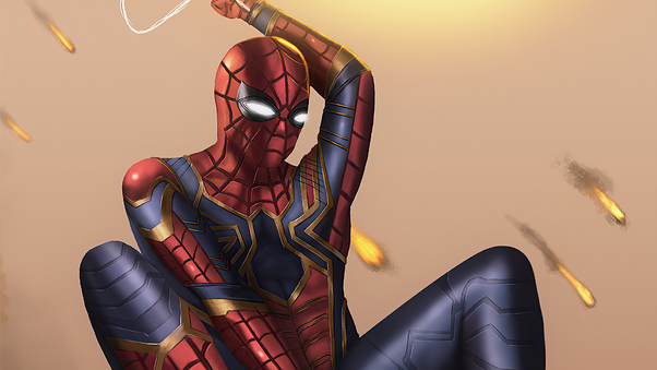 Spiderman Miles 2020 Art Wallpaper