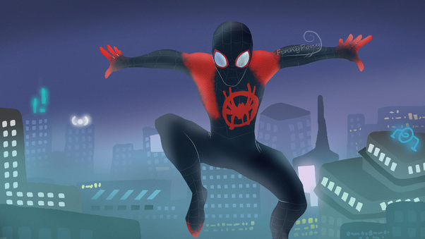 Spiderman Miles Morales 12k Wallpaper