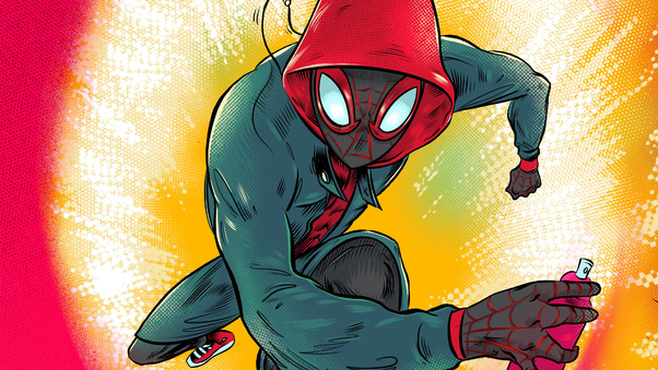 Spiderman Miles Morales Artworks 4k Wallpaper