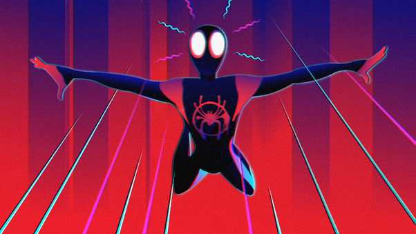Spiderman Miles Morales Digital Art 4k Wallpaper