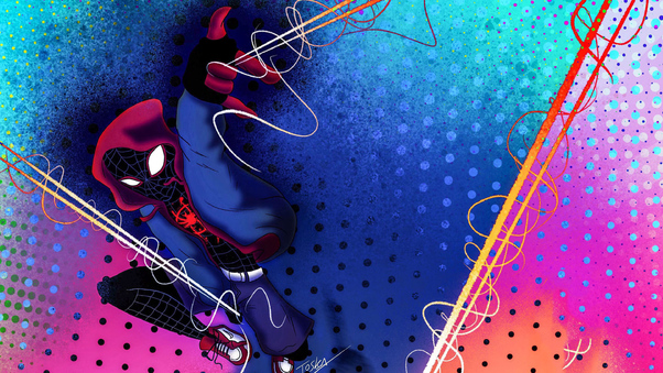 Spiderman Miles Morales New Arts Wallpaper