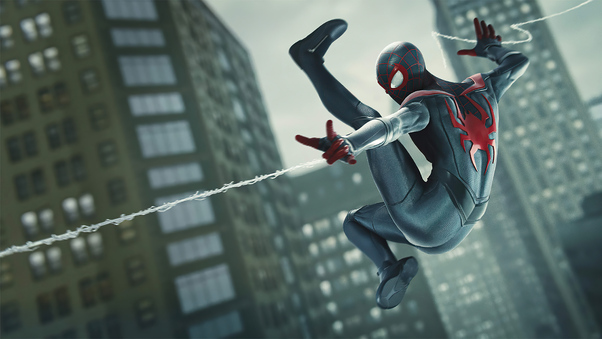 Spiderman Miles Morales Web Shooter 4k Wallpaper