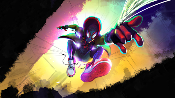 Spiderman Miles4k Wallpaper