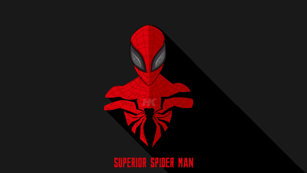 Spiderman Mimimalist 5k Wallpaper