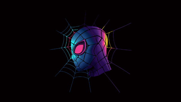 Spiderman Minimal Artwork Wallpaper