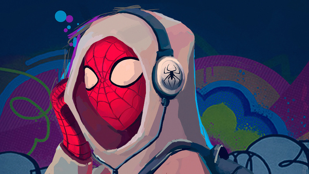 Spiderman Music 4k Wallpaper