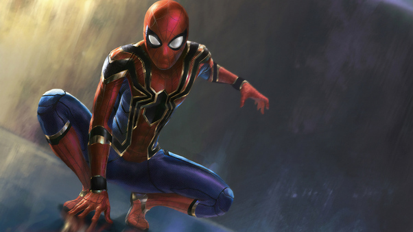 Spiderman New 4k Art Wallpaper