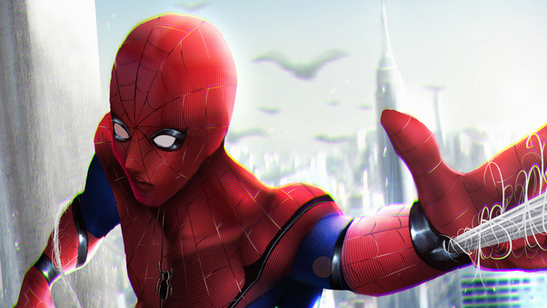 Spiderman New Art 4k Wallpaper