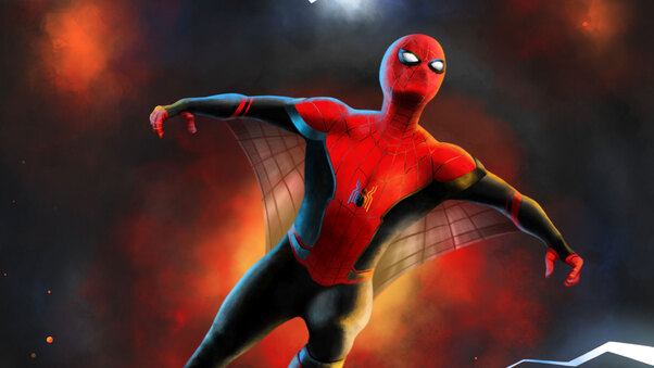 Spiderman Newart 4k Wallpaper