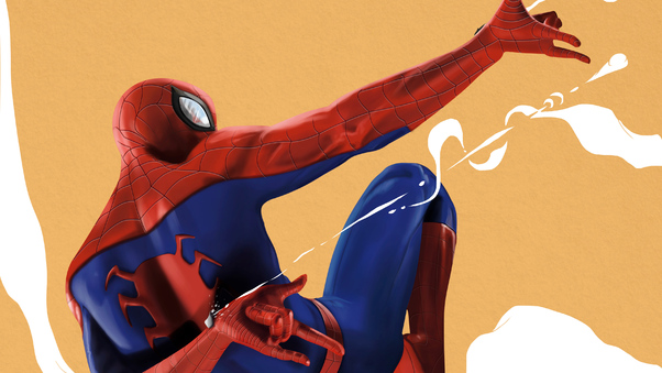 Spiderman Newart4k Wallpaper