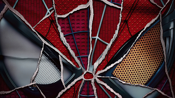 Spiderman No Way Home Broken Mask 4k Wallpaper