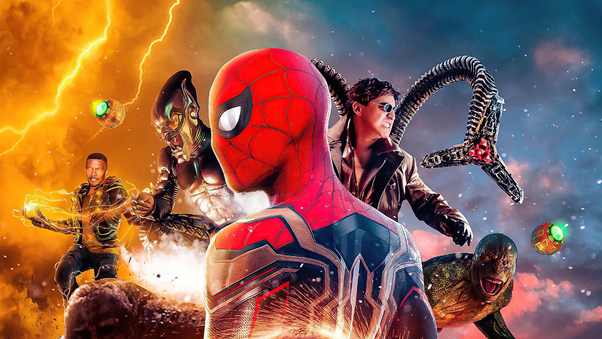 Spiderman No Way Home Movie Poster Wallpaper