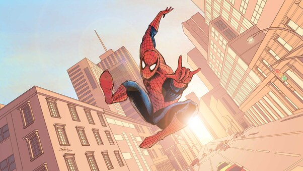 Spiderman Paint Art 5k Wallpaper