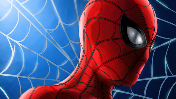 Spiderman Paint Splash Art 5k Wallpaper