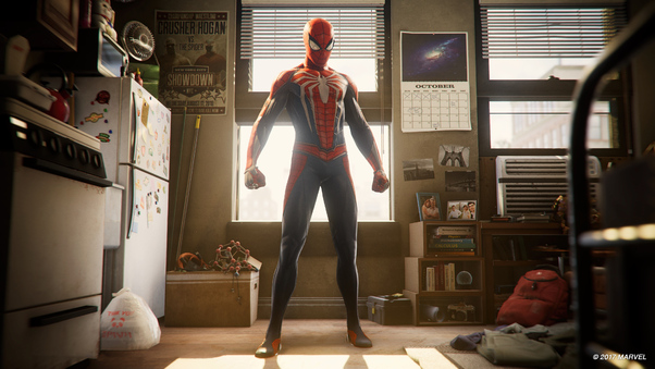 Spiderman Paris Games Week 2017 4k Wallpaper