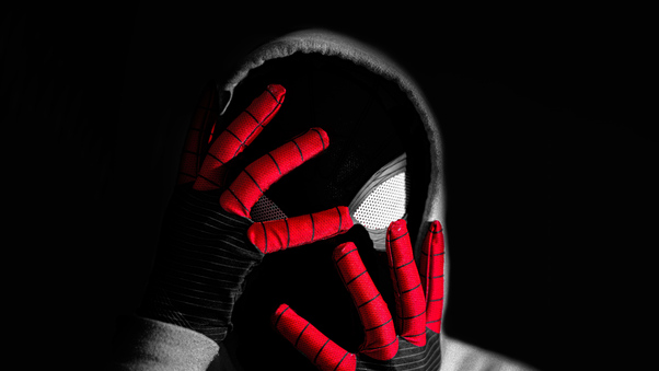 Spiderman Portrait Cosplay Wallpaper