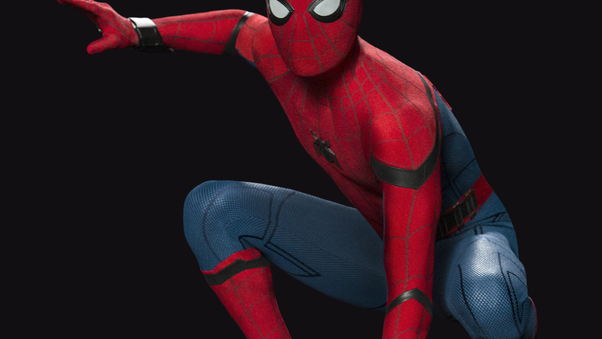 Spiderman Posing Wallpaper