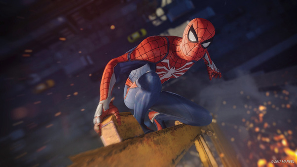 Spiderman PS4 2018 Game Wallpaper