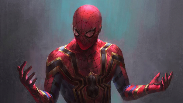 Spiderman Red Suit Wallpaper