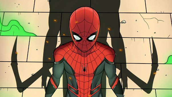 Spiderman Shadow Wallpaper