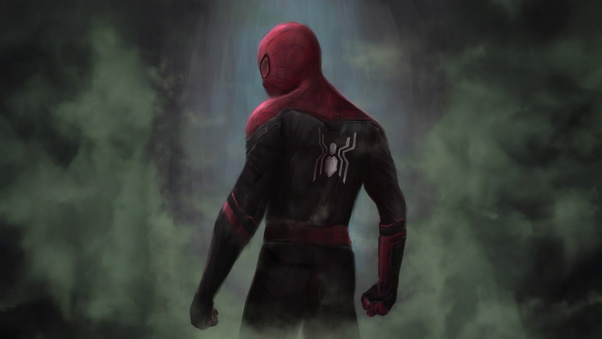 Spiderman Shadows Of Justice Wallpaper