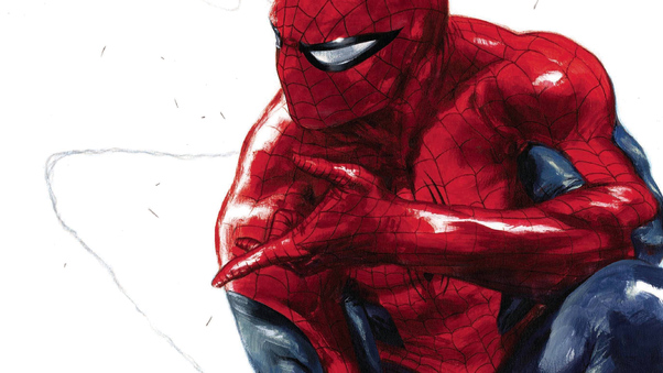 Spiderman Sketch Art Wallpaper