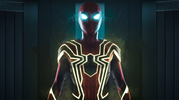Spiderman Stark Suit Wallpaper
