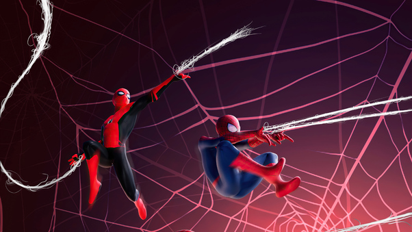 Spiderman Swing 4k Wallpaper