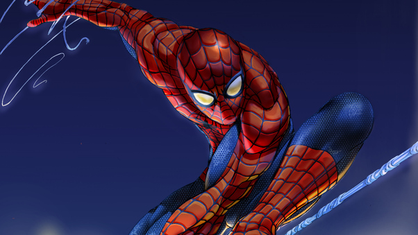 Spiderman Swing Wallpaper