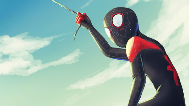 Spiderman Taking Off Wallpaper