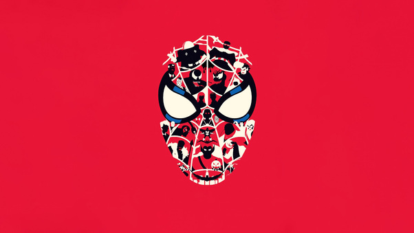 Spiderman The Animated Series Logo 5k Wallpaper