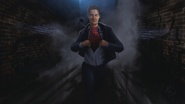 Spiderman Tobey Maguire Wallpaper
