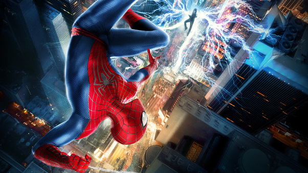 Spiderman Vs Electro Fight Scene 5k Wallpaper