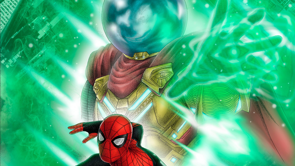 Spiderman Vs Mysterio 2019 8k Wallpaper