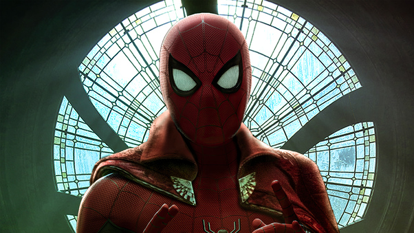 Spiderman Web Suit 4k Wallpaper