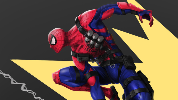 Spiderman With Arms 4k Wallpaper