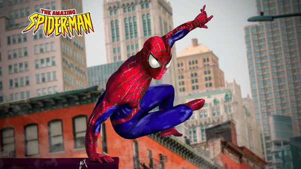 Spidey From The Amazing Spiderman Wallpaper