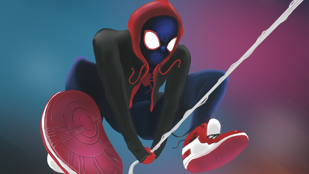 Spidey Into The Spiderverse Wallpaper