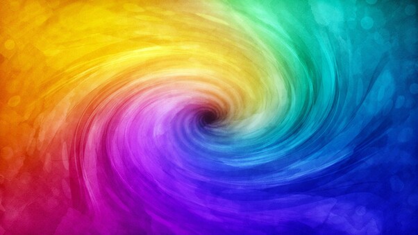 Spiral Colorful Abstract Wallpaper