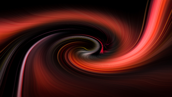 Spiral Motion Red 4k Wallpaper