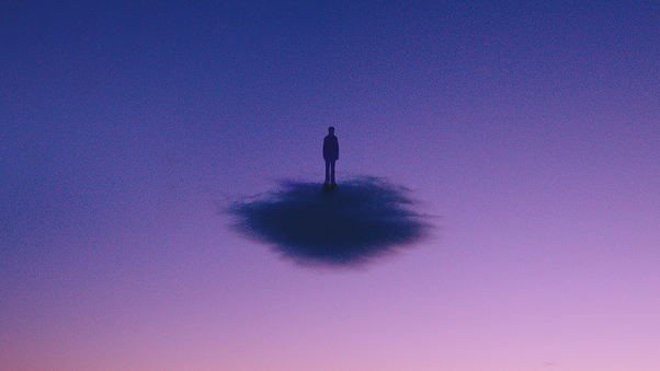 Standing On The Clouds Wallpaper