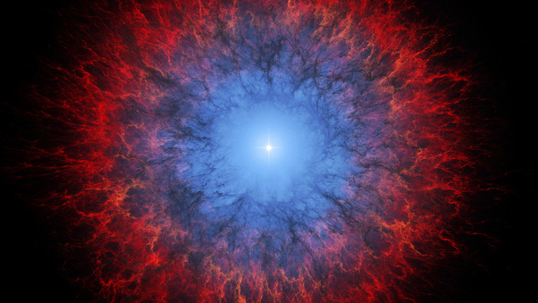 Star Galaxy Fractional Abstract Wallpaper