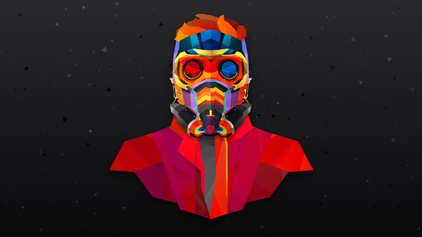 Star Lord Colorful Abstract Wallpaper