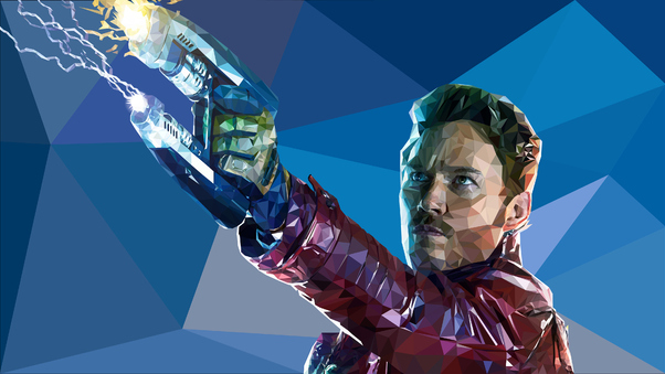 Star Lord Low Poly 4k Wallpaper