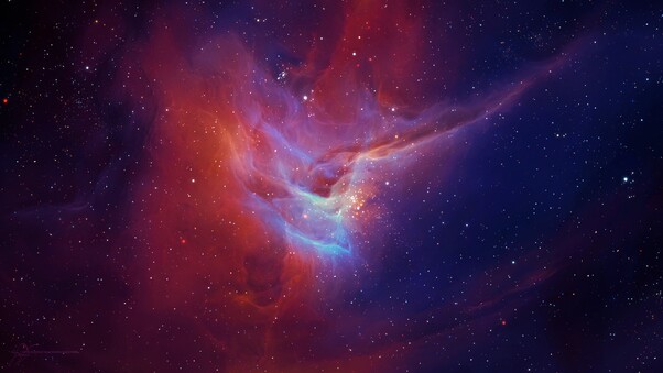 Star Nebula Glow Wallpaper