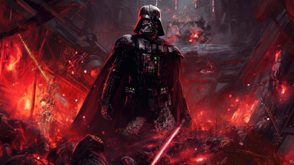 Star Wars Darth Vader Finish What He Started Wallpaper
