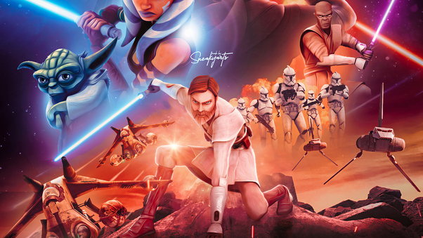 Star Wars The Clone Wars 4k Hd Tv Shows 4k Wallpapers Images Backgrounds Photos And Pictures